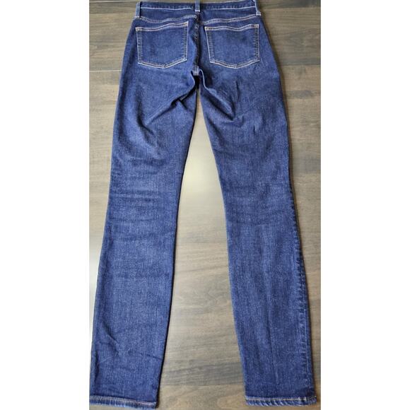 J.CREW Denim Women's Toothpick Skinny Jeans 9" Size 28 TALL Blue - Picture 2 of 13